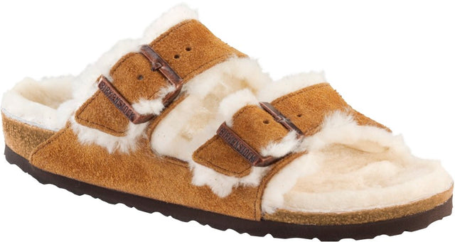 Arizona Shearling mink, Suede Leather