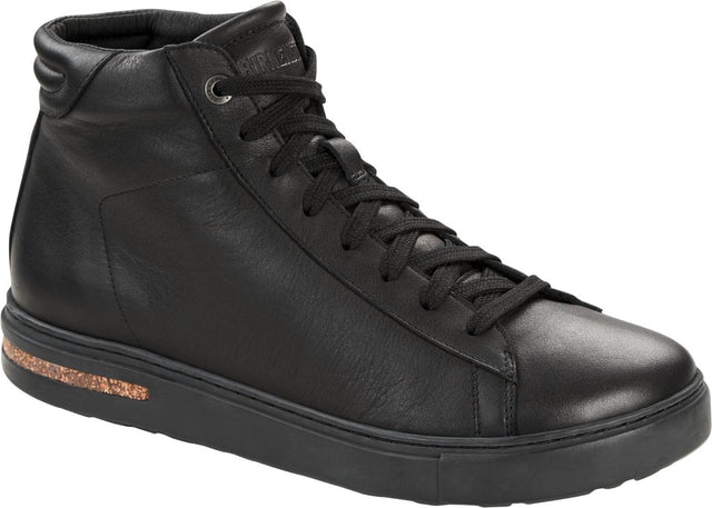 Bend Mid Men black, Natural Leather