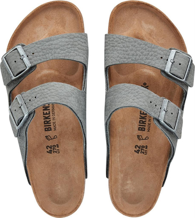 Arizona desert buck whale gray, Nubuck Leather