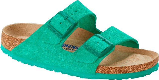 Arizona SFB bold green, Suede Leather