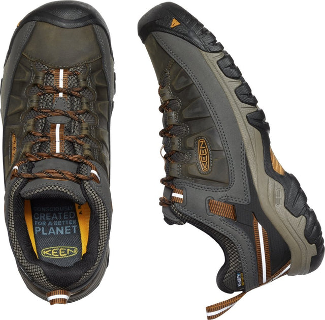 Targhee III Wp M-Black Olive/Golden brown