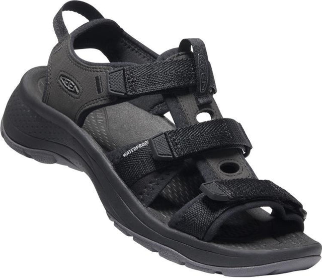 Astoria West Open Toe W-Black/Black