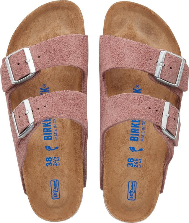 Arizona SFB pink clay, Suede Leather