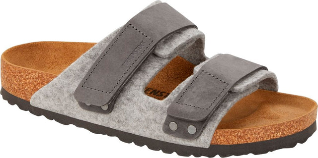 Uji light gray, Felt/Leather