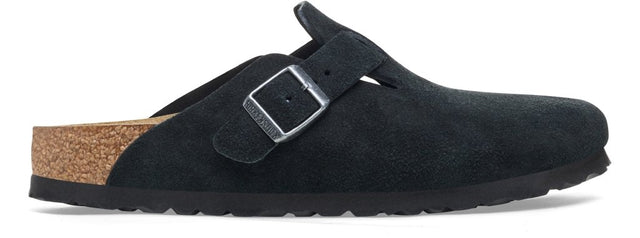 Boston black, Suede Leather