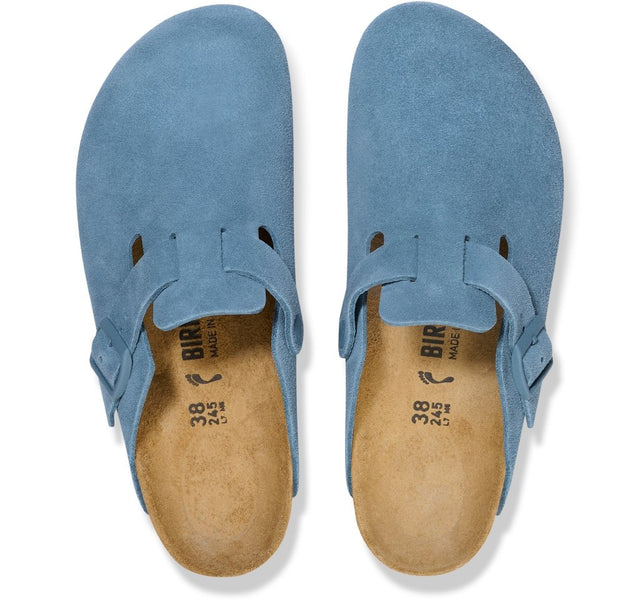 Boston elemental blue, Suede Leather