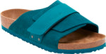 Kyoto deep turquoise, Suede Leather/Nubuck