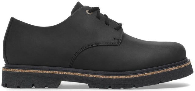 Highwood Lace Low S black, Oiled Leather