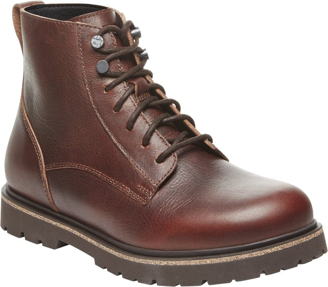 Highwood Lace Mid S chocolate, Natural Leather