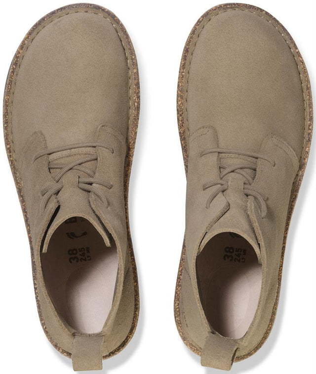 Uppsala Mid S taupe, Suede Leather