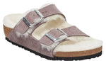 Arizona Kids Shearling faded purple, Suede Leather