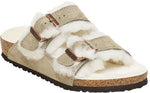 Arizona Kids Shearling taupe, Suede Leather