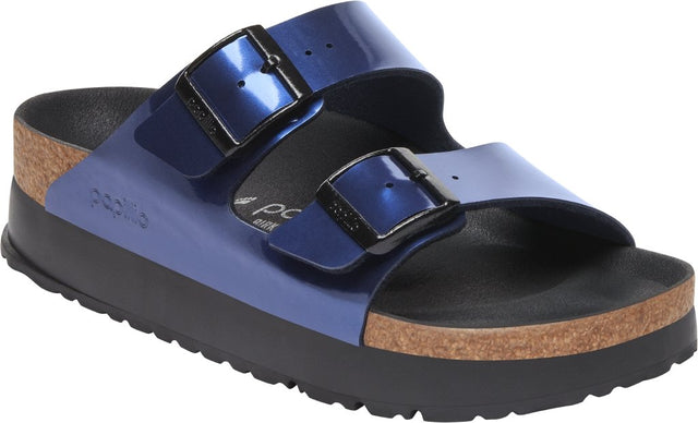 Arizona Platf steel dark blue, Birko Flor Patent