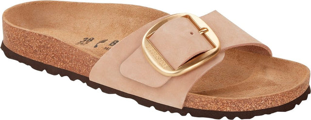 Madrid Big Buckle sandcastle, Nubuck Leather