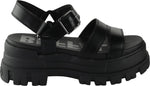 Aspha Ts Sandal-vegan nappa-black