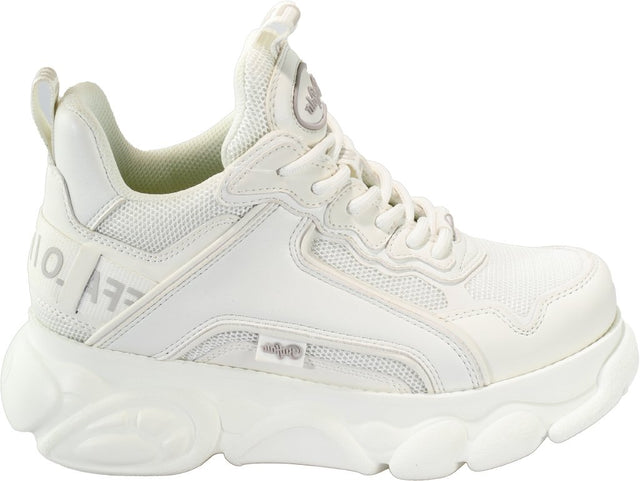 Cld Chai-vegan nappa/mesh-triple white