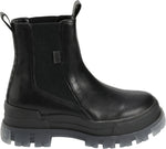 Aspha Chelsea Mid-vegan nappa-black/transparent